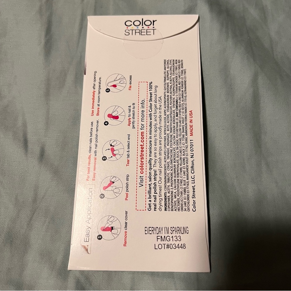 *Rare, HTF* Color Street: Everyday I’m Sparkling | Purple Glitter Party Sparkle - Picture 4 of 10